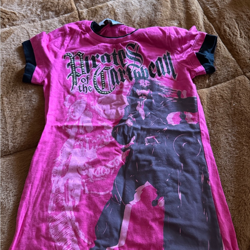 Pirates of the Caribbean Pink Kids T-Shirt
